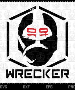 Star Wars_ The Bad Batch Wrecker C1 , star wars movie, Layered Svg, Svg Eps Png Dxf