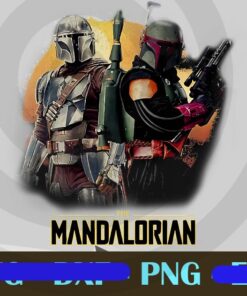Star Wars: The Mandalorian & Boba Fett Team Up R15 Movie Customizable Png