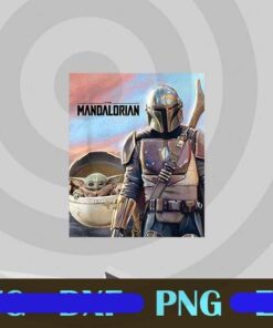 Star Wars The Mandalorian The Child Paintingm Love Baby Yoda, Star Wars Film, Customizable Layered Png