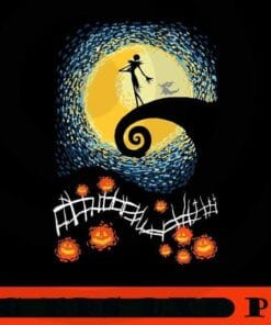 Starry nightmare, The Nightmare Before Christmas, Halloween Disney Film, Scary Film, Halloween 2021, Customizable PNG