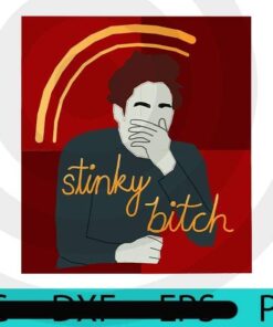 Stinky bitch, Halloween, Halloween Theme, Halloween Art, Halloween 2021, 2021 Halloween, Halloween Gift, Scary Cute Awesome Funny Art, Customizable PNG