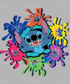 Stitch Color Memory PNG