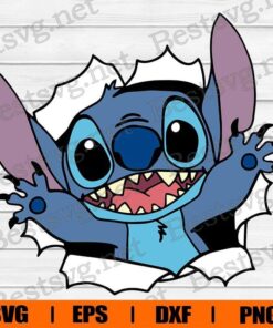 Stitch Lover , Lilo and Stitch , Lilo and Stitch Cartoon, Disney Cartoon, Svg Eps Png Dxf