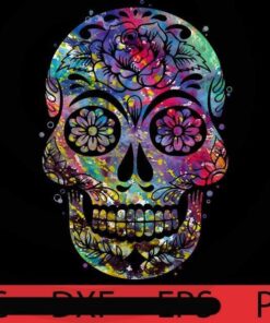 Sugar Skull, Halloween 2021, 2021 Halloween, Halloween, Halloween Theme, Halloween Art, Halloween Gift For Man woman, Customizable PNG