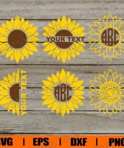 Sunflower Lover, Your Text, Farmer Gift , Svg Eps Png Dxf
