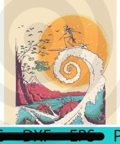 Surf Before Christmas, Halloween 2021, Halloween, Halloween Theme, Halloween Art, 2021 Halloween, Halloween Gift, Man woman gift, Customizable PNG
