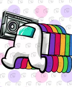 Swag Among Us, Among Us Lovers, Gamer, Video Games Layered Svg, Svg Eps Png Dxf