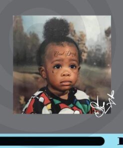 SZA Good Days Merch GD Baby, Baby 2021 signatures, Black Girl Baby, black people Good Days Writing on Head, American singer SZA Customizable PNG