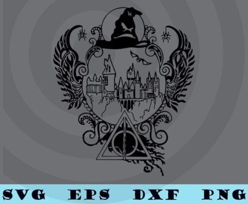 Teacher Sticker Harry Potter Wizarding World halloween Customizable Layered Svg, Svg Eps Png Dxf