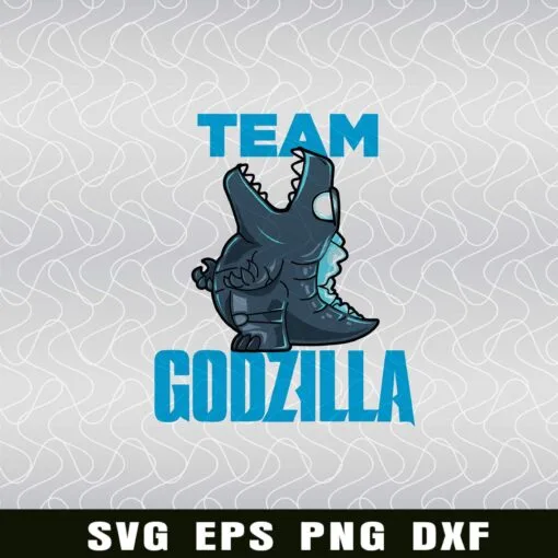 Team Godzilla, Godzilla vs Kong, Monster Film, Legendary's Monster Verse , movie, Layered Svg Eps Png Dxf