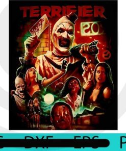 Terrifier Horror Movie Art, Happy Halloween 2021, 2021 Halloween, Halloween, Halloween Theme, Scary Halloween Art, Scary Halloween Gift, Customizable PNG