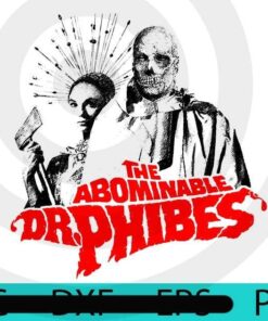 The Abominable Dr. Phibes, Film, Halloween, Halloween Art, Halloween 2021, 2021 Halloween, Halloween Gift, Halloween Theme, Scary Art, Cute Awesome Art, Funny Art, Customizable PNG