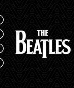 The Beatles Logo, Rock Band, music,Rock Lovers, Love Rock, Gift For Rocker, Layered SVG, DXF, PNG, EPS