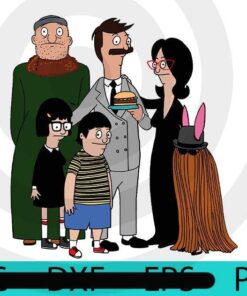 The Belcher family, Halloween 2021 art, Happy 2021 Halloween, Halloween Theme, Scary Halloween Gift, Customizable PNG