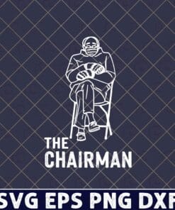 The Chairman Bernie Sanders Mittens, Sitting Inauguration Funny Meme Gift, Mittens' Iconic, Bernie Sanders Viral Layered Svg,Svg Eps Png Dxf