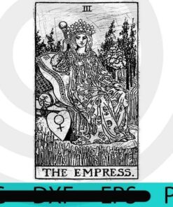 The Empress Tarot Card, Halloween 2021, 2021 Halloween, Halloween, Halloween Theme, Halloween Art, Halloween Gift For Man woman, Customizable PNG