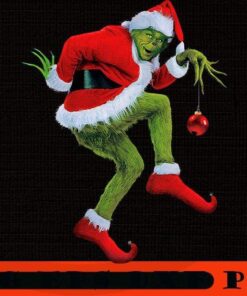 The Grinch Sticker, Happy Christmas X-mas, Christmas Day, Christmas Gift, Customizable PNG