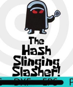 The Hash Slinging Slasher, Halloween, Halloween Theme, Halloween Art, Halloween 2021, 2021 Halloween, Halloween Gift, Scary Cute Awesome Funny Art, Customizable PNG