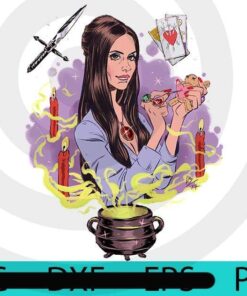The Love Witch , Halloween 2021, Halloween Witch , Halloween Theme, Scary Halloween Art, Halloween Gift, Customizable PNG