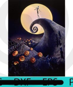 The Nightmare Before Christmas, Happy Halloween 2021, 2021 Halloween, Halloween, Awesome Halloween Theme, Halloween Art, Halloween Gift For Man woman, Customizable PNG