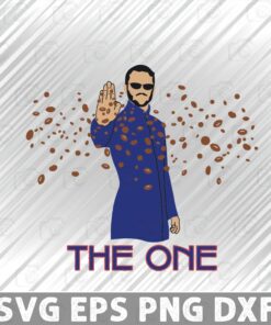The One, American Football, Football Fans, Football Team, American Sport Layered Svg Eps Png Dxf