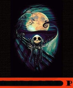 The Scream Before Christmas Poster, The Nightmare Before Christmas, Halloween Disney Film, Scary Film, Halloween 2021, Customizable PNG