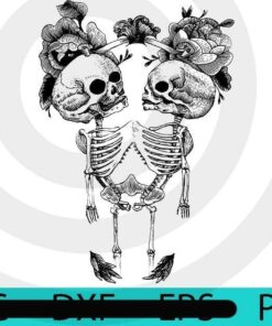 The Skeleton Twins, Halloween 2021 art, Halloween, Halloween Theme, Scary Halloween Gift, Customizable PNG