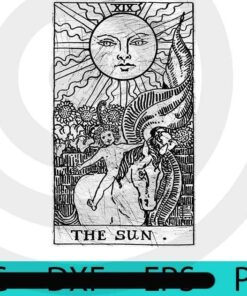 The Sun Tarot Card, Happy Halloween 2021, 2021 Halloween, Halloween, Awesome Halloween Theme, Halloween Art, Halloween Gift For Man woman, Customizable PNG
