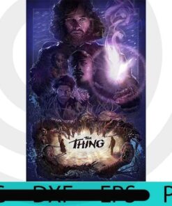 The Thing Movie Poster, Halloween 2021 art, Halloween, Halloween Theme, Scary Halloween Gift, Customizable PNG