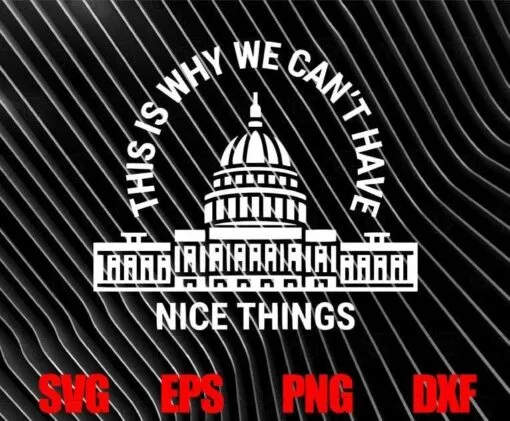 This Is Why We Can't Have Nice Things, Taylor Swift Song, Taylor Swift Fan, White Palace, Layered SVG, DXF, PNG, EPS