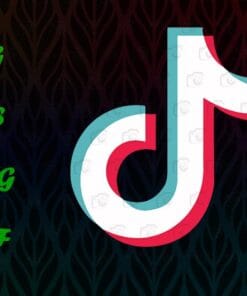 Tiktok Logo, Tiktok Lovers, Tiktok Player, Gift for Tiktoker, Boy Gift, Girl Gift, Social Media, Tiktok Trend, Music Note, Layered SVG, DXF, PNG, EPS