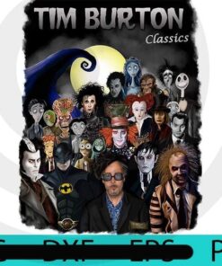 Tim Burton, Halloween 2021, 2021 Halloween, Halloween, Halloween Theme, Halloween Art, Halloween Gift For Man woman, Customizable PNG