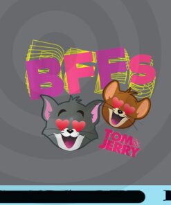 Tom & Jerry Movie BFFs friend funny cartoon for kids Customizable PNG