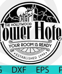 Tower of Terror Shirt, Disney Shirts for Men and Women, Disney Family Shirts, Tower Hotel, Hollywood Studios Shirt, Disney Shirts, WDW Shirt Customizable Layered Svg, Svg Eps Png Dxf