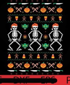 Trick or Christmas, Halloween 2021 art, Halloween, Halloween Theme, Scary Halloween Gift, Customizable PNG