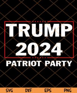 Trump 2024 Patriot Party Svg, Lion Populist Liberty Freedom Svg Trending Customizable Layered Svg, Svg Eps Png Dxf