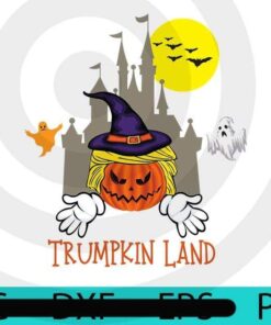 Trumpkin Land , Halloween, Mickey, Disney, Halloween, Halloween Art, Cute Art, Funny art, scary Art, 2021 halloween, 2021 halloween gift, halloween theme, gift for man woman, Customizable PNG
