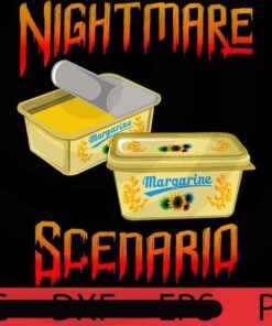 Two Margarines Nightmare Scenarid, Halloween 2021, Halloween, Halloween Theme, Scary Halloween Art, Halloween Gift, Customizable PNG