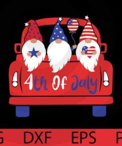 US flag star heart Balloon gnome, Patriotic Gnomies Bundle, 4th Of July Gnomies, Independence Day Customizable Layered Svg, Svg Eps Png Dxf