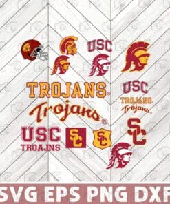 USC Trojans 05 , NFL, Trojans, Ncaa, football, Trojans Football, Bundles Sport, Sport Layered Svg, Svg Eps Png Dxf