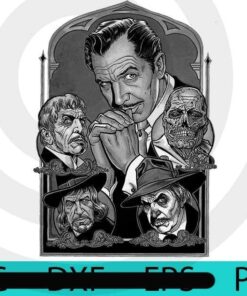 Vincent Price, Halloween 2021, 2021 Halloween, Happy Halloween, Halloween Theme, Scary Halloween Art, Scary Halloween Art Gift, Customizable PNG
