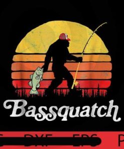 Vintage Bassquatch! Funny bigfoot, Halloween 2021, Halloween, Halloween Theme, Scary Halloween Art, Halloween Gift, Customizable PNG