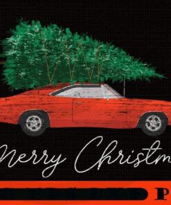 Vintage Car Christmas - Truck Christmas Tree, Happy Christmas Christmas Truck X-mas, Christmas Day, Cute Christmas Gift, Customizable PNG