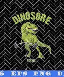 Vintage Dinosaur Gymming, Dinosaur Gym, Gymmer , Gym Lover, Dinosaur Workout, Dinosaur Lover, Weightlifting Layered Svg Eps Png Dxf