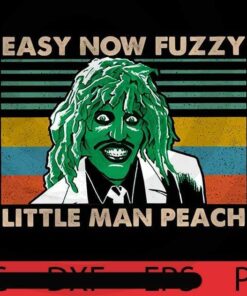 Vintage Easy Now Fuzzy little man peach, Halloween 2021, Halloween, Halloween Theme, Scary Halloween Art, Halloween Gift, Customizable PNG