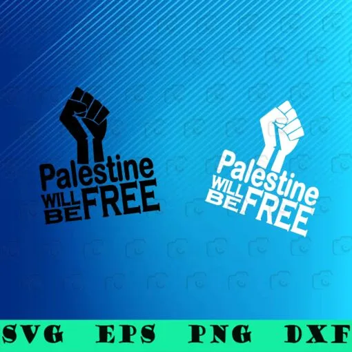 Vintage Fist Activist, Palestine Will Be Free, Gaza Freedom, Black History Month, Palestine Lives Matter, Free Palestine, SVG PNG DXF, EPS, PDF