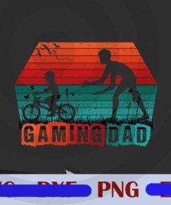 Vintage Gaming dad , Love Dad, Daddy, Father's Day, Customizable png