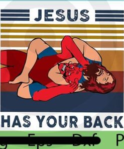 VIntage Jesus Has Your Back, 2021 Halloween Art, Halloween Theme, Funny Halloween saying Customizable PNG
