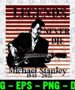 Vintage Michael Stanley, Legens Never Die, Vintage 80s, American singer, American Midwest, Music, Song Writer Layered Svg Eps Png Dxf
