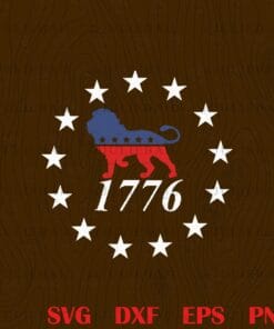 Vintage Patriot Party Lion , Conservative Patriotic 4th of July, 1776, Red White Blue, The Patriot Party logo, NFL, Logo Layered Svg, Svg Eps Png Dxf